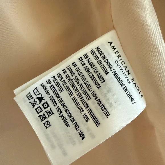 American Eagle Jacket Teddy Bear - Picture 8 of 9